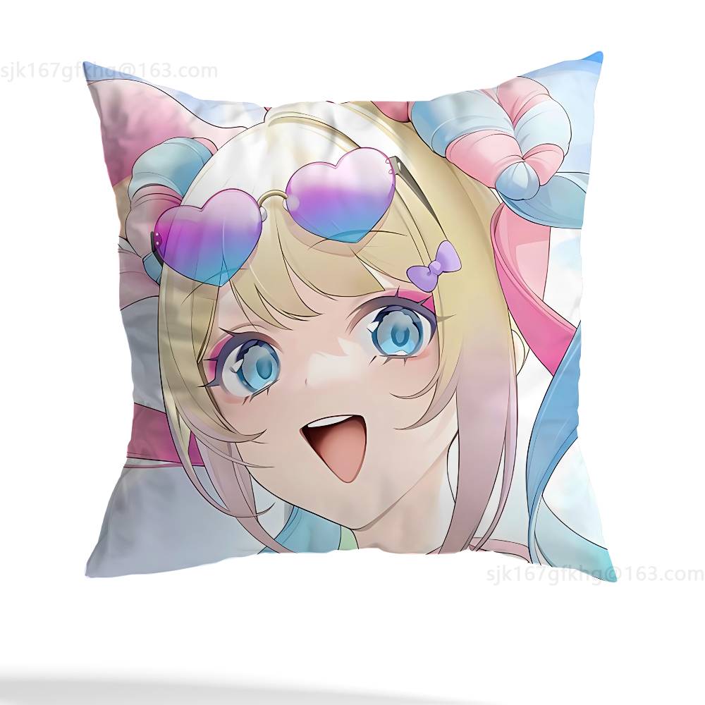 NEEDY GIRL OVERDOSE KAnge Pillowcase Casual Style Decoration, Suitable for Home Decoration (excluding Pillow Core)
