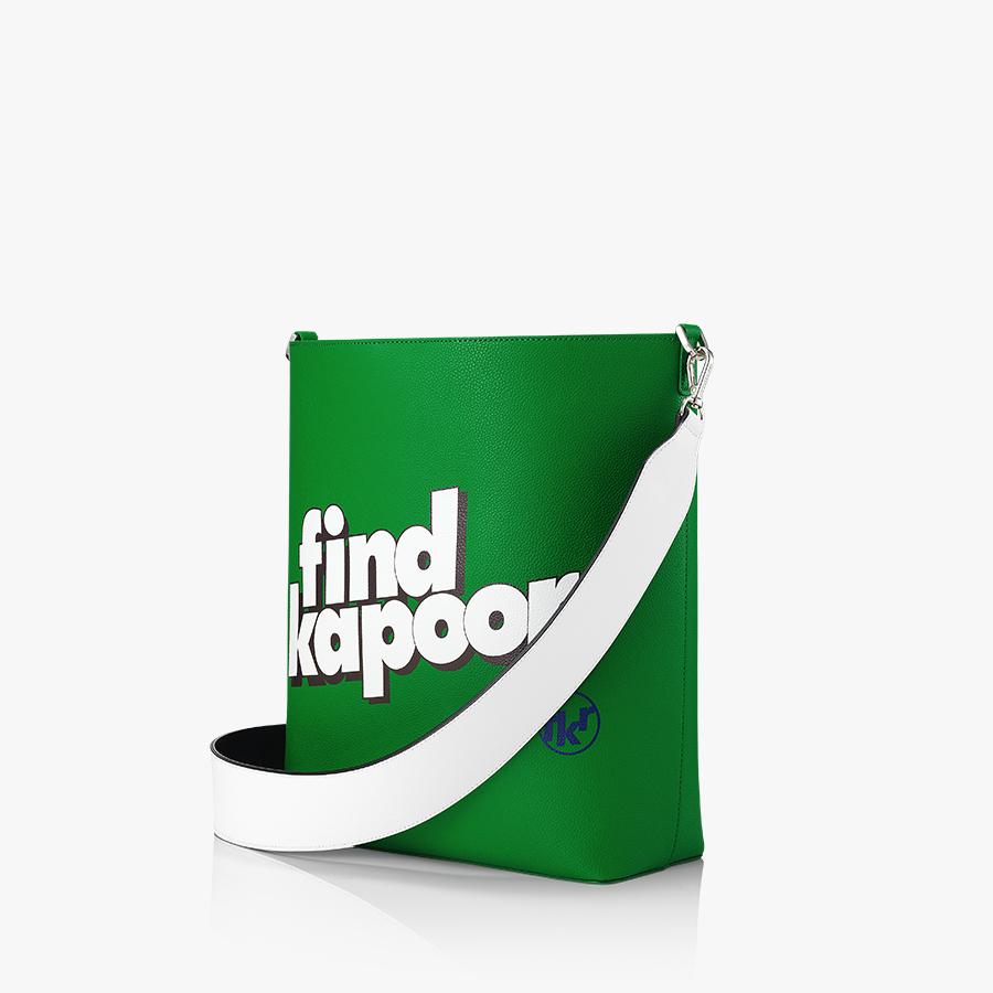

FIND KAPOOR Luku Bag H 28 Lettering Solid Set Зеленый
