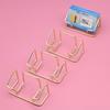 1PC Business Card Holder, Desktop Business Card Storage Rack, Simple Business Card Box Storage Seat, Metal Business Card Holder.