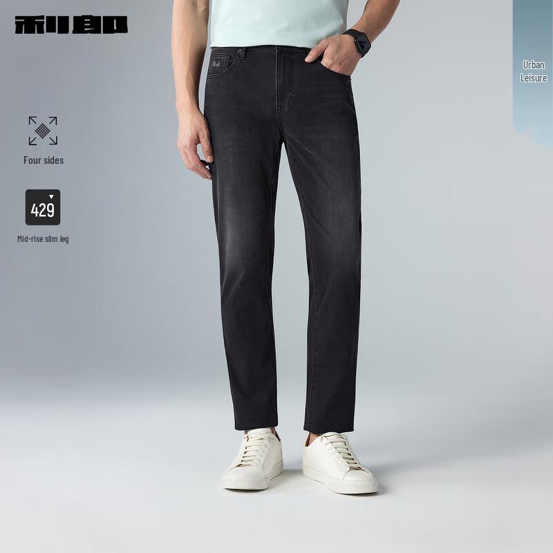 Lilang Men s Four-Way Stretch Slim Fit Jeans 175/82A