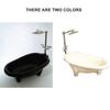 Exquisite 1:12 Miniature Bathtub for Dollhouses Bathroom Scene Decoration and Collectible Display