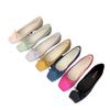 Jonmei for San Nei heightening satin early spring single shoes women's new French ballet gentle fairy single shoes