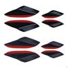 4 Pieces Universal Car Spoiler Canards Kit Diffuser Soft Automotive Supplies Auto Anti