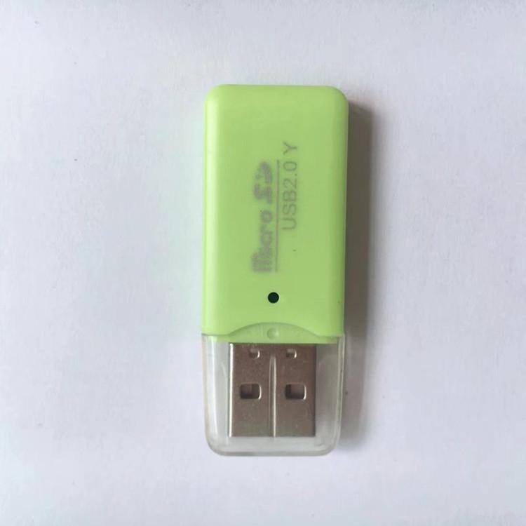 High-Speed USB 2.0 Mini Card Reader for Mobile Phones - Compact, Simple, and Portable.