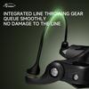LEO Portable Carbon Fiber Only 109G Lightweight Spinning Fishing Reel 5.2:1 Gear Ratio 5+1 BB for Saltwater Freshwater Ce Fishing Corrosion Resistant