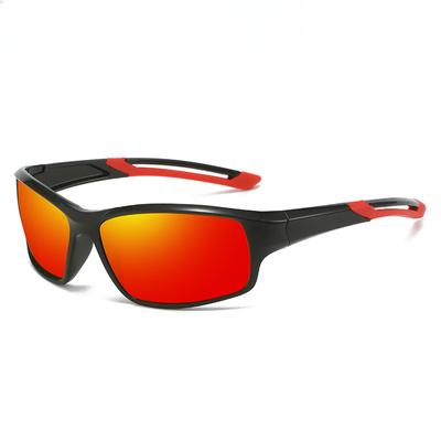 Nya Polarized Night Vision Cykelglasögon för män UV-skydd 8515 Utomhussporter Färg Solglasögon