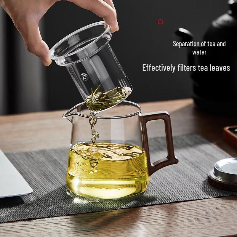 YIHUTEA Glass Teapot with Infuser