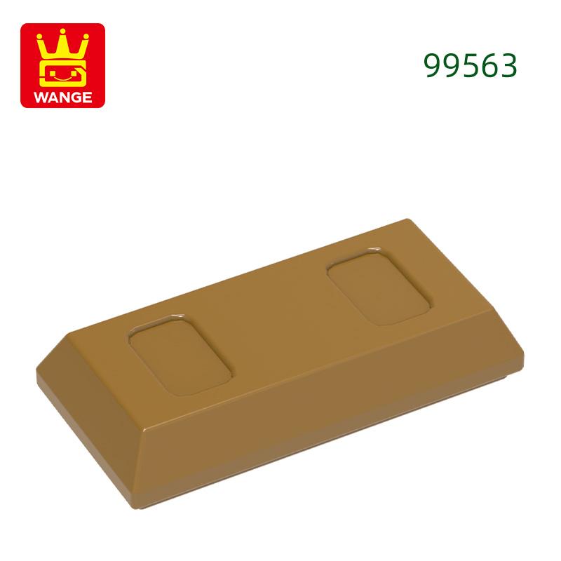 

431Pcs/lot 99563 1x2 Gold Bar Dimension Block Moc Color Accessories Compatible featuring Brick DIY Children s Plaything Assembly Components about 431pcs