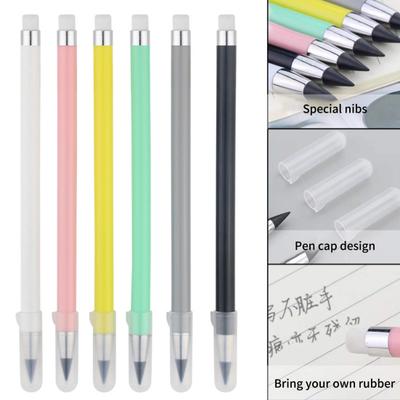 Σχολικά προμήθειες Eternal Pencil Inkless, Μακράς διάρκειας Ομαλή Γραφή, Ελαφρύ διαγράψιμο στυλό γραφής