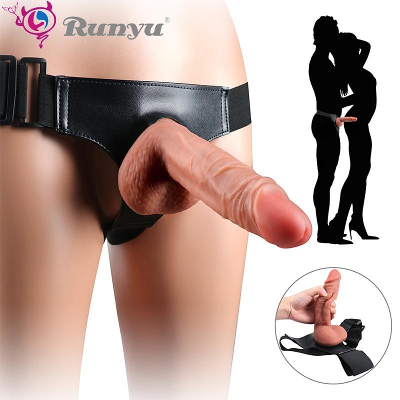 Strap On Realistic Dildo Strapon Panties Adult Game Sex Toys for Lesbian Women Couples