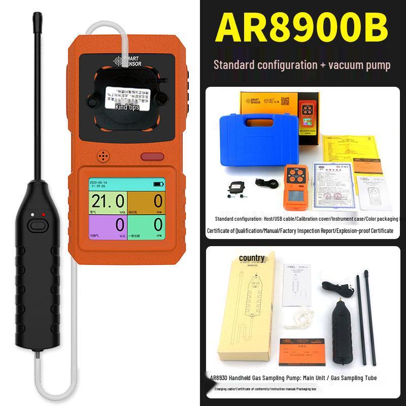 SMART-SENSOR Xima AR8900S Portable 4-in-1 Gas Detector