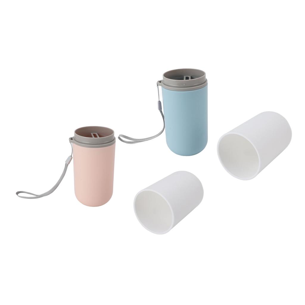 Travel Toothbrush Holder Case Plastic Multifunctional Portable Toothbrush Cup Case