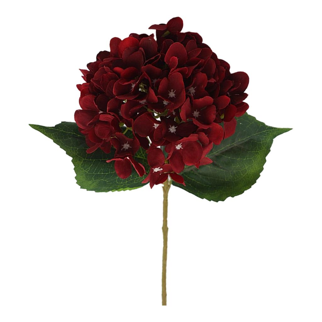 Single Artificial Hydrangea Flower - Elegant Home Living Room Decoration And Wedding Bouquet