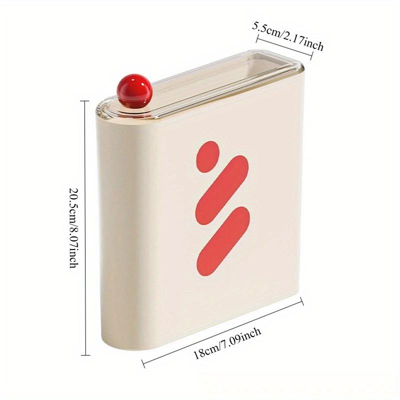 1PC Mask Storage Box Home Refrigerator Storage Box with Lid Desktop Storage Bin Cosmetic Dressing Table Mask Box