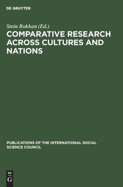 The Comparative Research Across Cultures and Nations Book