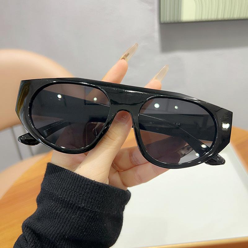 

JYL TS Oval Sunglasses Unisex UV Protection European Metal 98102 A-8041 мідного кольору пенні