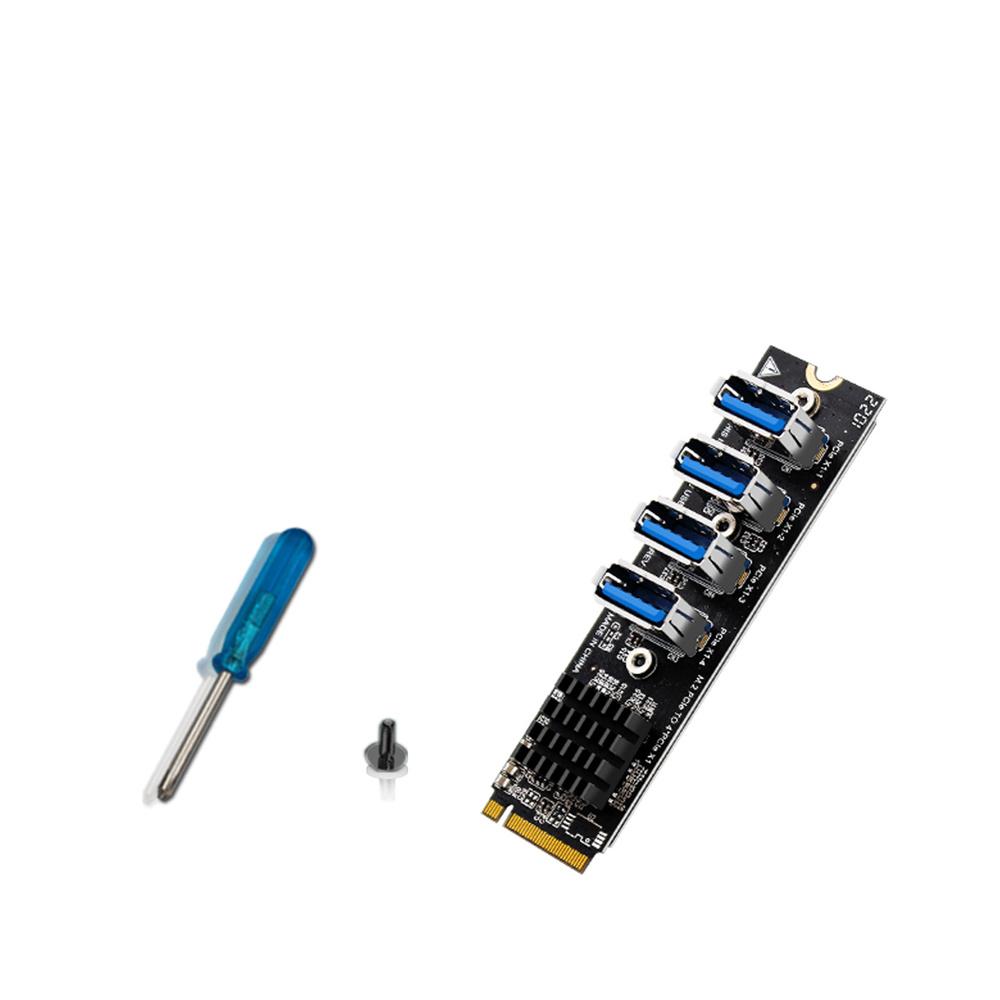 

M.2 to PCIE PCI-E Adapter Card High Speed M-Key Graphics PCIE Expansion Card