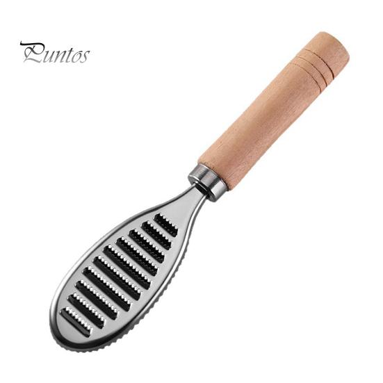 Fish Scale Remover Planer, Durable Stainless Steel Non-slip Wood Handle Scaler, Seafood Preparation Tool High Efficiency Gills Scales Removal