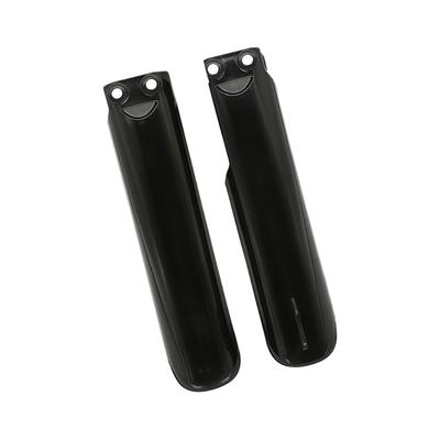 Pair Of Plastic Motorcycle Front Fork Protectors Covers For Dirt Pit Bikes 125cc To 250cc Available In Black Or White