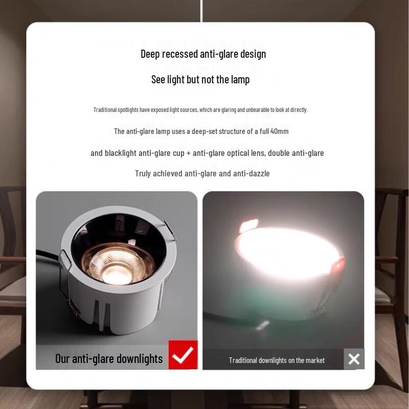 Oeny Anti-Glare LED Downlight