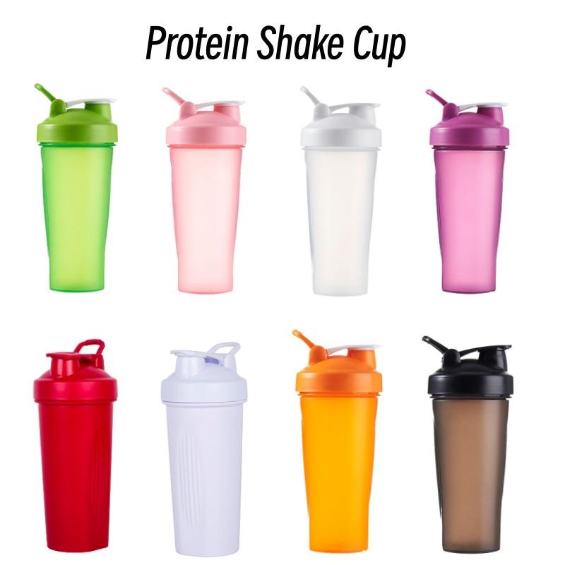 Customized Logo Pp Sports Shaker Bottle 600ml Fitness Portable Water Bottle