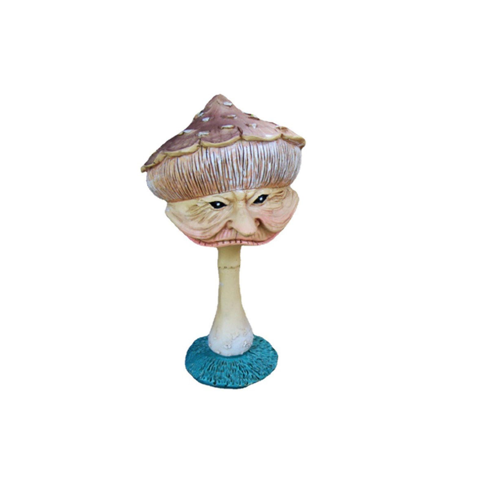 Mushrooms Resin Craft Ornaments Mushrooms Resin Decoration For Garden Yard Home Decoration