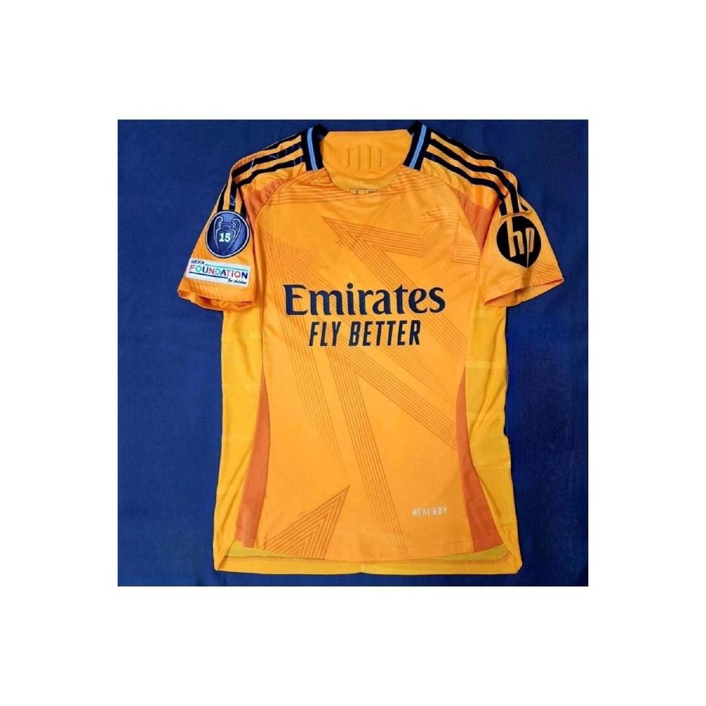 R.e.a.l M.a.d.r.i.d 2024/25 New Season Unnamed Displacement (orange)