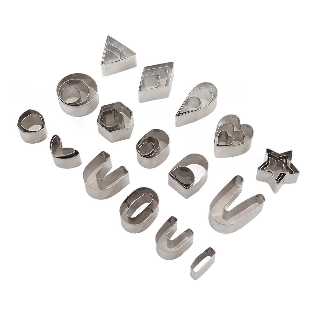 Polymer Clay Cutters Set 126 Pcs Clay Cutters Earring Hook Ear Studs Polymer Clay Earring Kit for DIY Jewelry Making