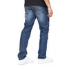 Crosshatch Vaqueros en relieve New Techno Denim para hombre