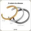 Bracelet Star Star Open Bangle Stainless Steel Silver [ZIYMU] Men's Women's zm-b-027s