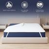 Protège-Matelas Imperméable avec Élastiques | Protection de Matelas Respirante et Antibactérienne 