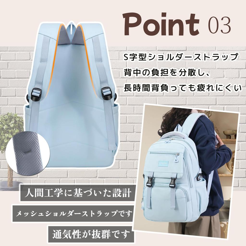 HeiDiga School Large Korean Suitable for High School Outdoor School Stylish Women's Backpack, Capacity, Style, Girls, Activities, Backpack,