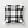 Simple abstract geometric leaf splicing pattern printed pillowcase sofa seat waist cushion  cover modern home decoration
