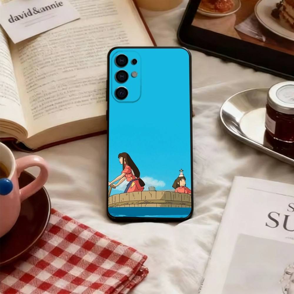 Spirited Away Phone Case For Samsung S25,S24,S21,S22,S23,S30,Ultra,S20,Plus,Fe,Soft Black Cover