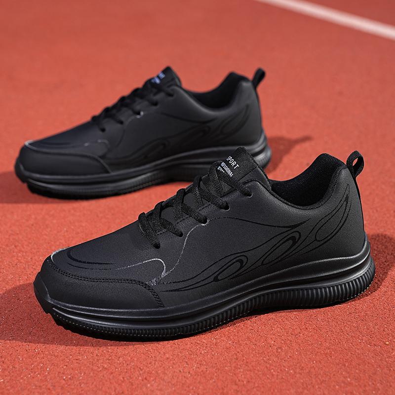 Men's Leather Waterproof Outdoor Sports Shoes Men's Shoes Autumn and Winter Casual Running Shoes
