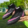Soccer Shoes Man Artificial Grass TF/FG Field Training Soccer Sneakers Luxury Design Outdoor Sport Activities Soccer Sport Shoes for Men