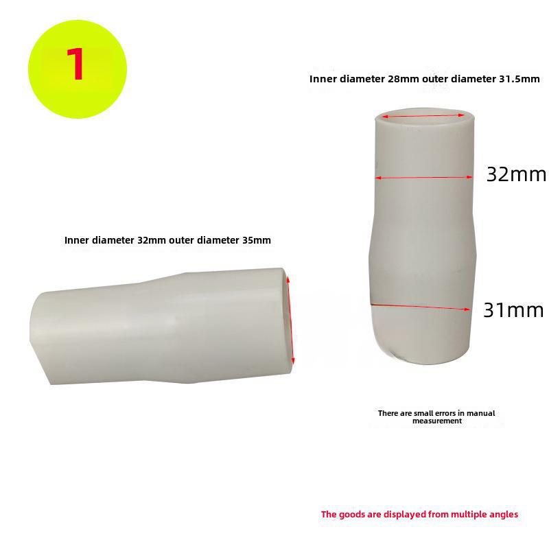 Jieba Vacuum Upholstery Scraper Nozzle - Transparent, Triangular, for Sofa and Fabric Cleaning