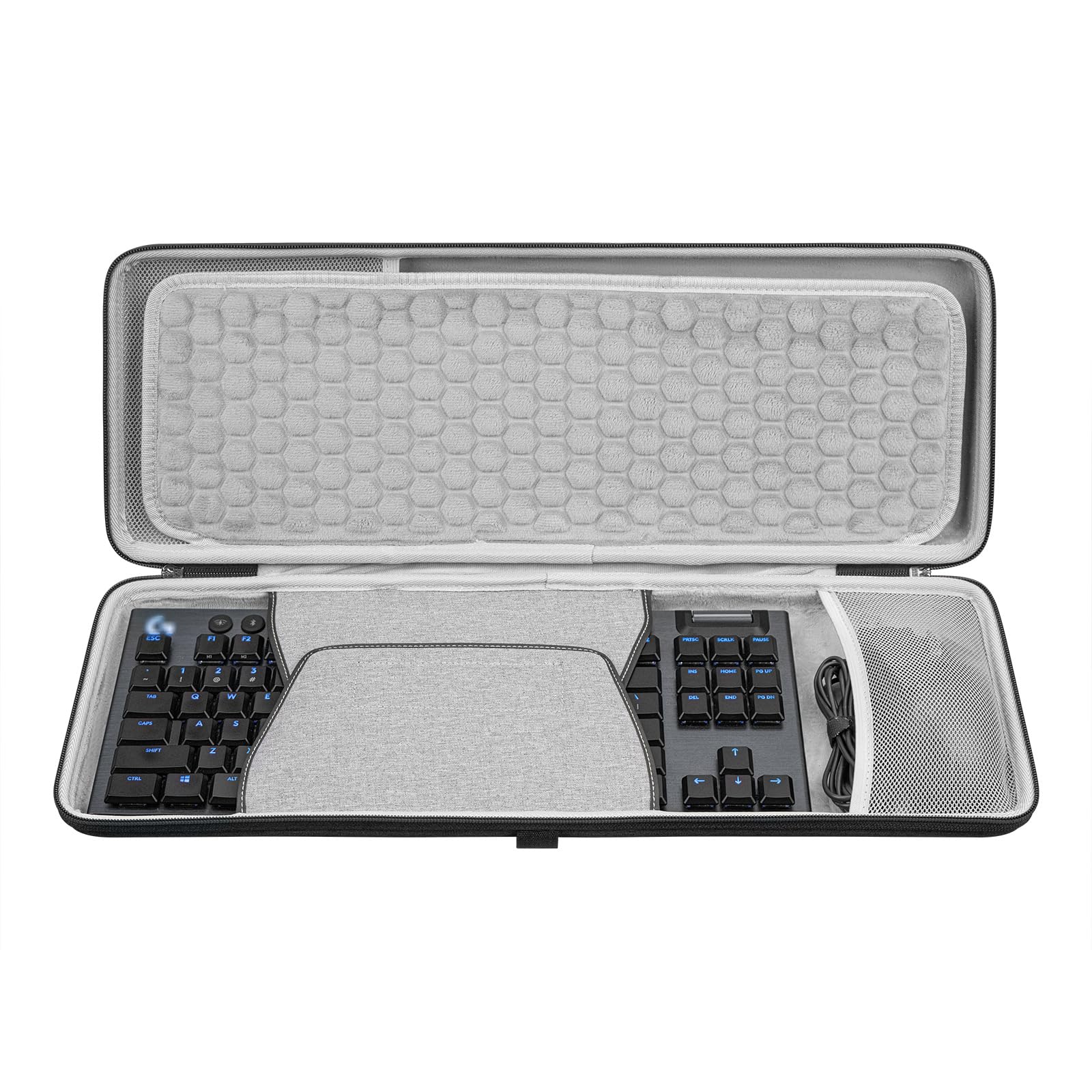 

Geekria Keyboard + Mouse Combo, 87-Key Compatible with Logitech G915 TKL + G502 Mouse, Wireless Gaming Keyboard, Tenkeyless, with Storage Case