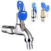Erosion Resistant Design Anti-theft Tap Brass Valve Faucet Lock Outdoor Use