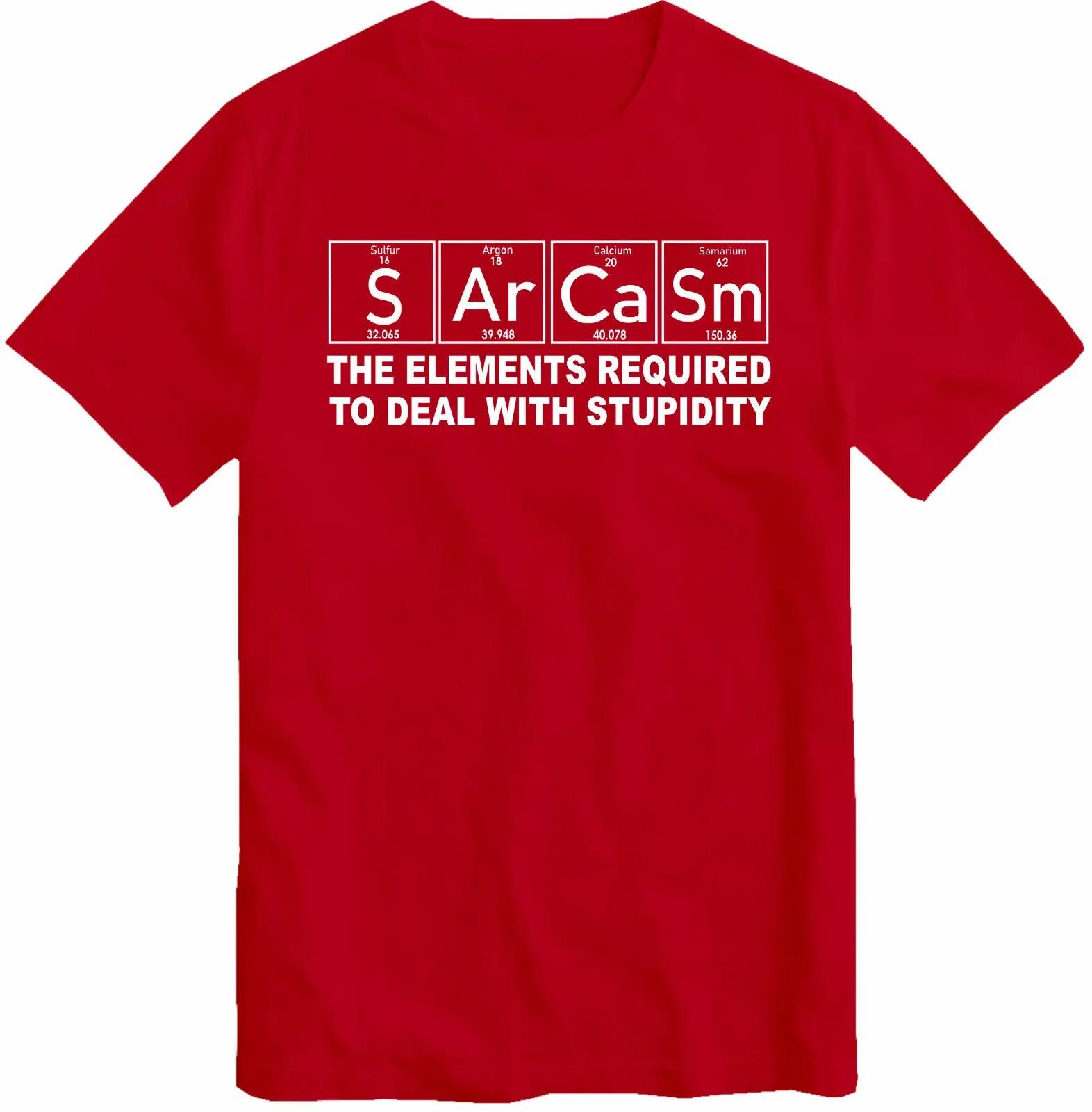 2026 Unisex Unisex Sarcasm Eleunisexts Tshirt Humor Science Funny Chemistry Gift Tee Top Summer Casual Short Sleeve Tshirt S