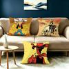 Classic Comics LLucky Lukee Square DoubleSided Printed Pillow Case Bedroom Bedside Pillow Sofa Cushion Cover