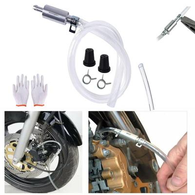 Furtun Purjor Frână Tub cu Supapă de Sens Unic Kit Instrument Purjare Universal Kit Purjor Lichid Frână cu Furtun Moale Clipsuri Metalice