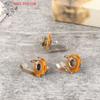 (YOUU06)5pcs Electric Guitar Input Jack For Electric Guitar Bass Guitar 1/4"" (6.35mm) 6.5MM Mono Jack Socket Nut & Washer