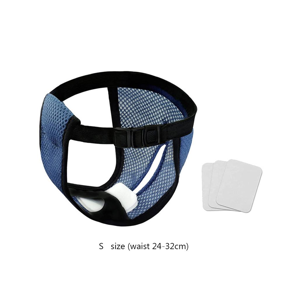 Физиологические штанишки-подгузник для собаки, моющиеся, женские трусики black   s