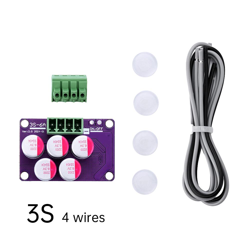 3S 4S 6S 8S 17S 6A Active Equalizer Whole Group Balancer Lifepo4 Lithium Active Battery Energy Transfer Equalization Capacitor