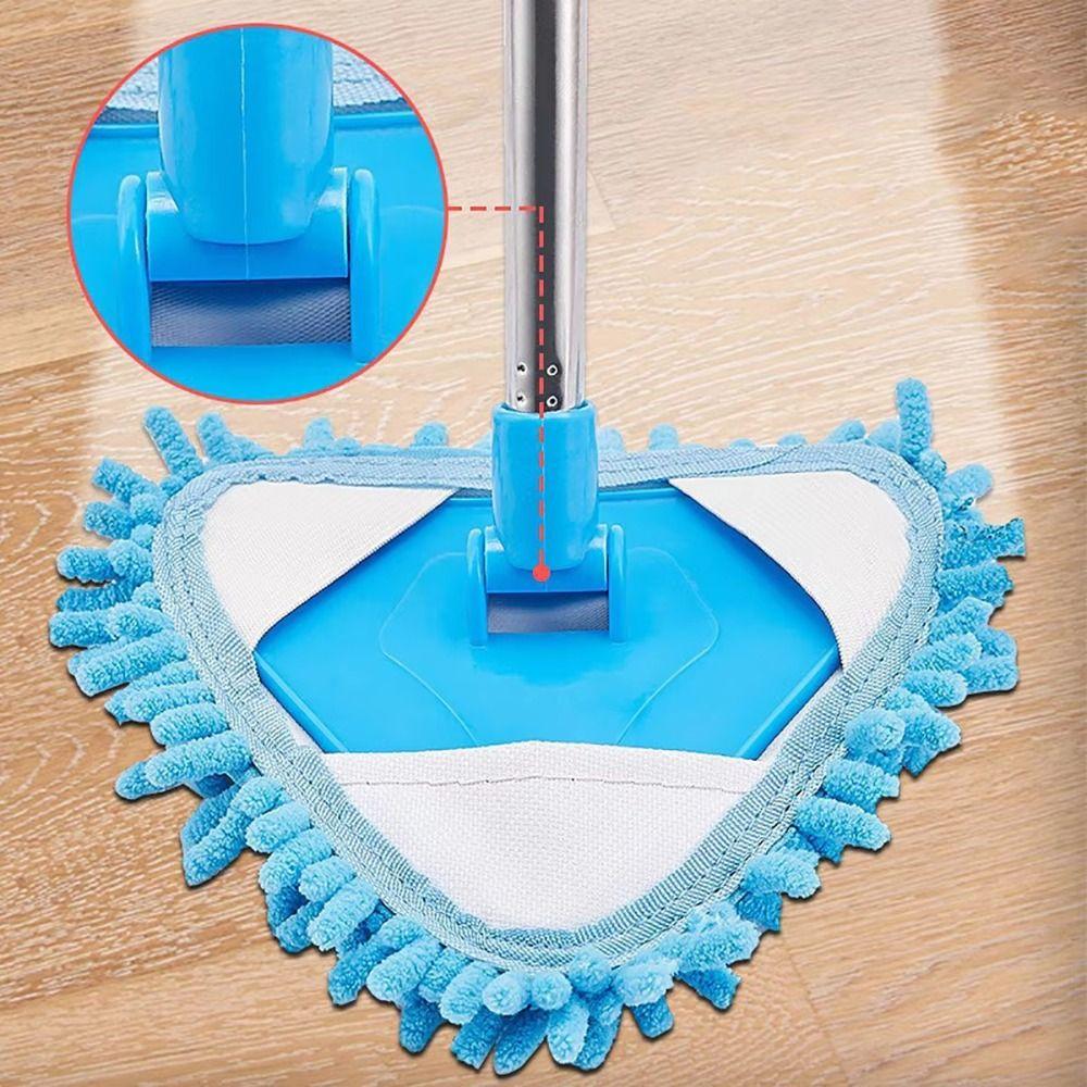 180 Degree Rotation Mini Mop Triangle Clean Floors Tool New Cleaning Mop