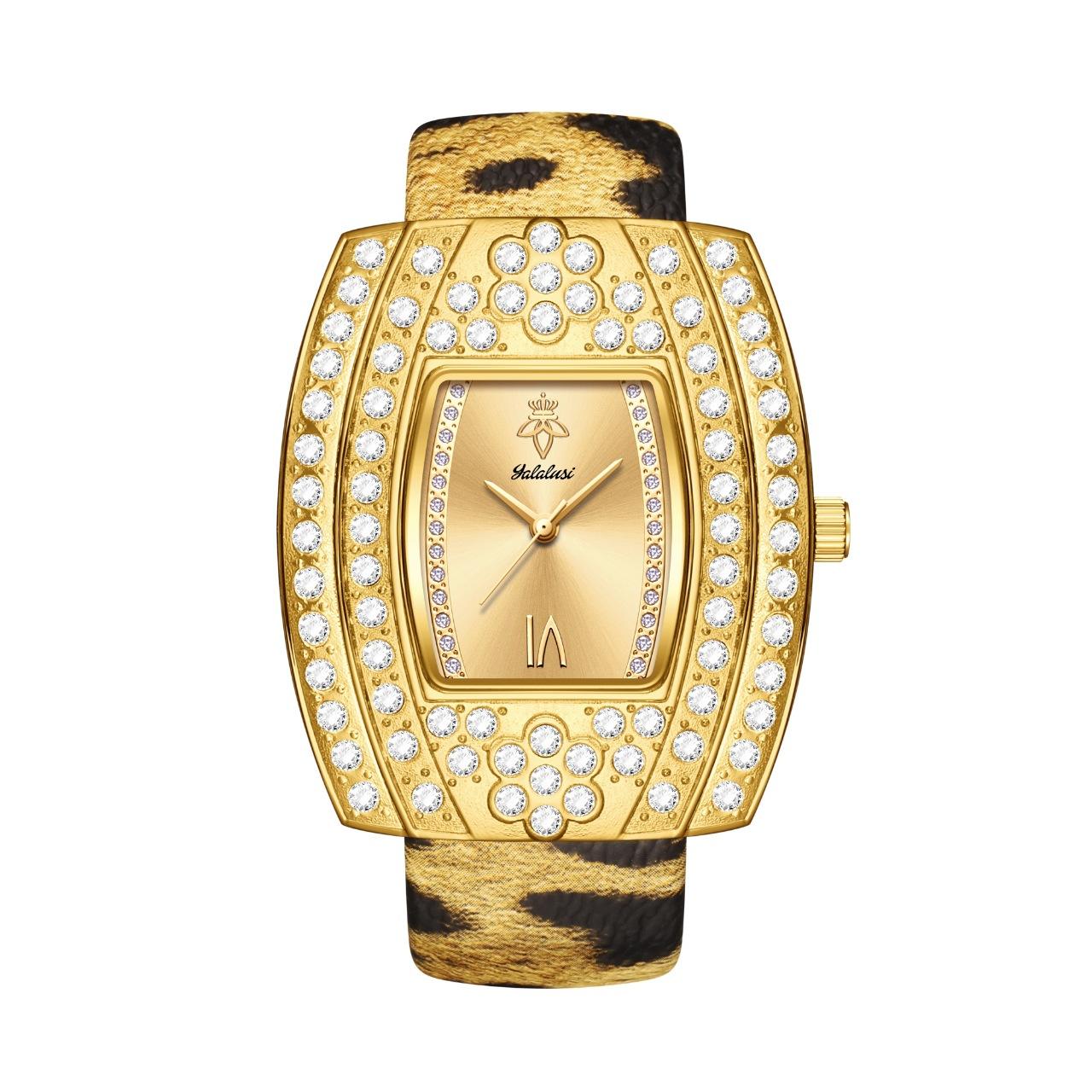 

Temperament Women S Watch Full Of Diamonds, Personalized Light Luxury Square Quartz Watch, Retro Watch