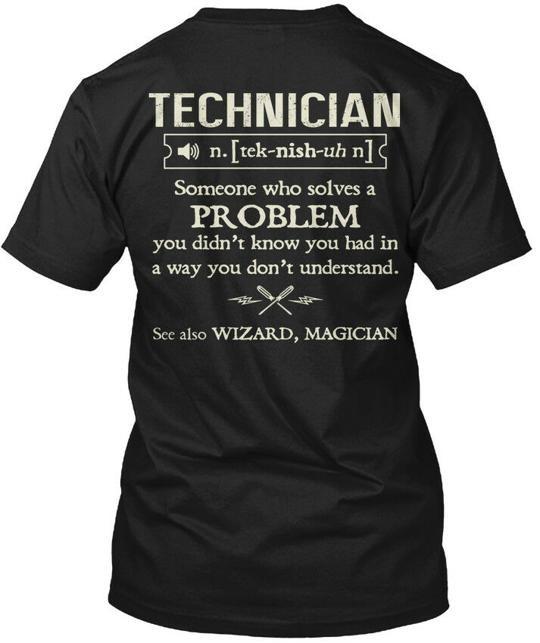 Technician- Trust Me Im A Technician T-Shirt Made in the USA Size S to 5XL M