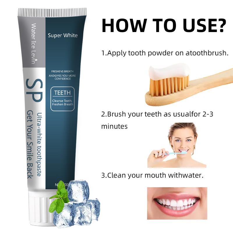SP Probiotic Toothpaste Whiten Toothpaste Clean Mouth Stain Remove Fresh Breath Soft Foam Protect Gum Whiten Teeth Oral Care
