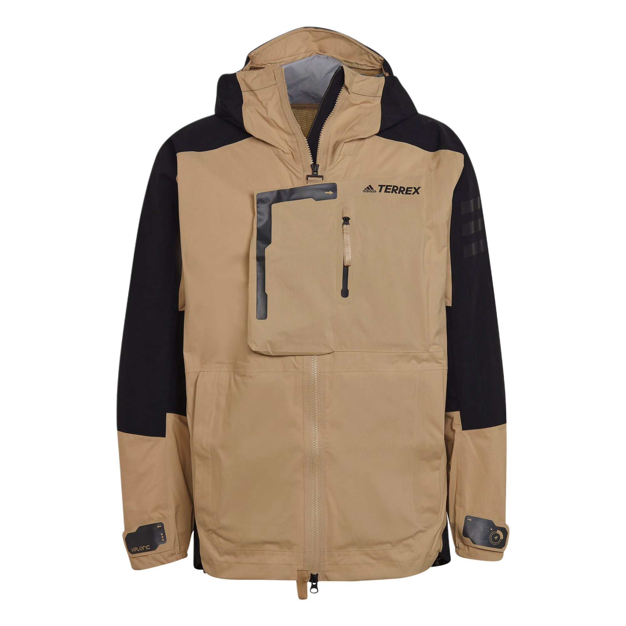 Adidas Jacket Men s Light Khaki/Black HA7694 170/88A/XS